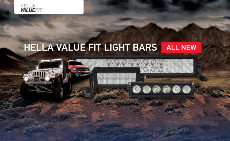 Hella Value Fit Mini 6in LED Light Bar Spot 357203011