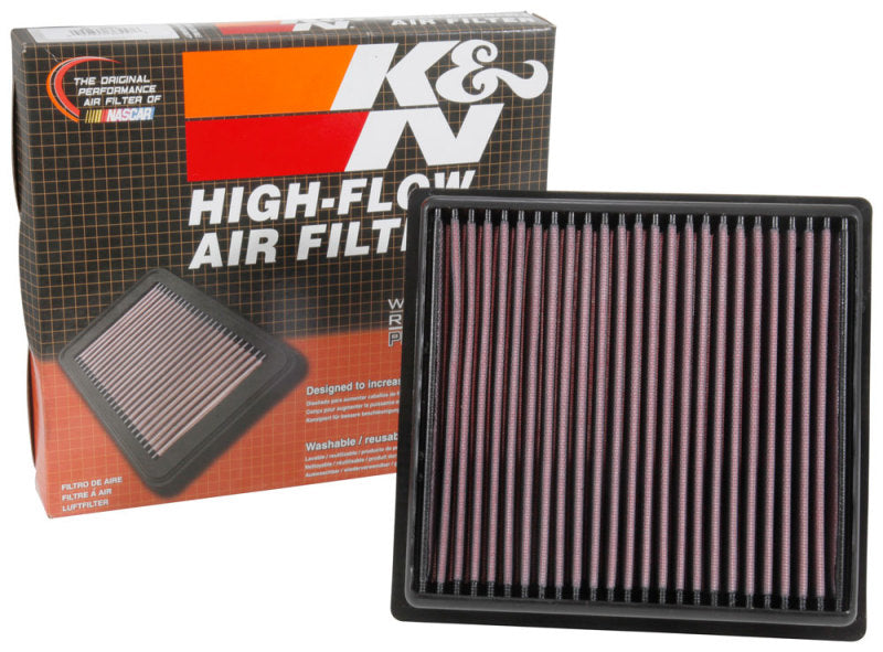 K&N 2017 Subaru Impreza L4-2.0L F/I Drop In Replacement Air Filter 33-5064