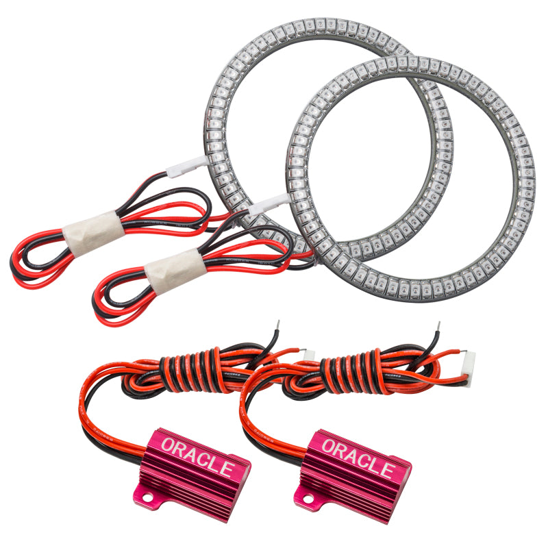 Oracle Fits Jeep Wrangler JL/Gladiator JT LED Surface Mount Fog Light Halo Kit White See Warranty 1215-001