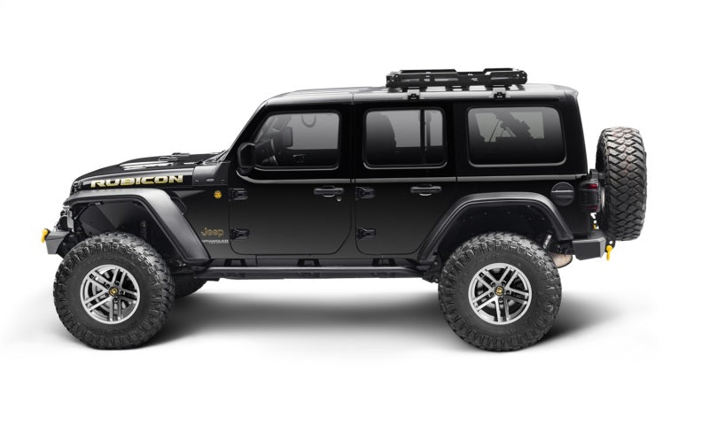 Bushwacker 18-19 compatible with Jeep Wrangler JL Trail Armor Cowl Guard Black 76129