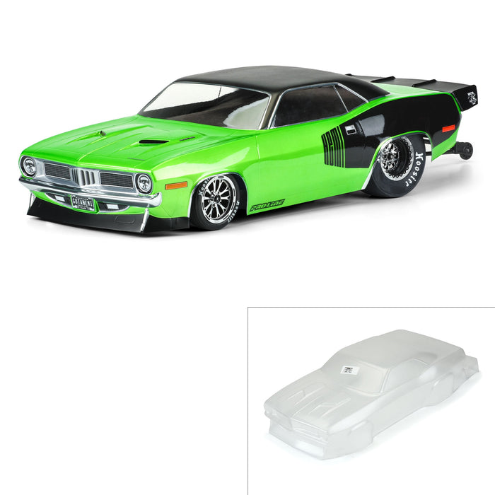 Pro-Line 355000 72 Plymouth Barracuda Clear Body:22S/DR10/Slash2wd