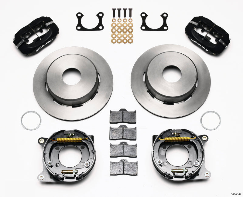 Wilwood Forged Dynalite P/S Park Brake Kit Big Ford 2.36in Offset Currie Blank 140-7142