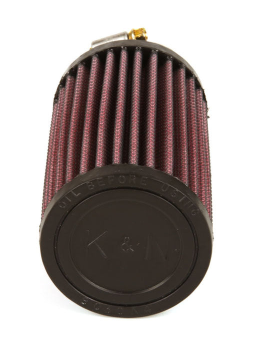 K&N Universal Clamp-On Air Filter: High Performance, Premium, Washable, Replacement Engine Filter: Flange Diameter: 1.6875 In, Filter Height: 5 In, Flange Length: 0.625 In, Shape: Round, RU-0210