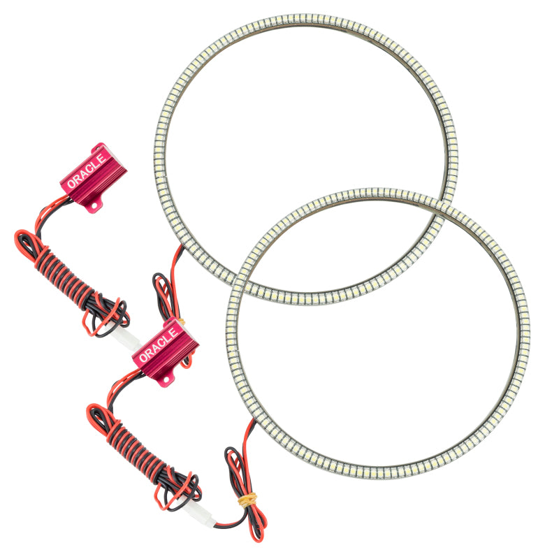 Oracle Lighting Fits Jeep Wrangler JL/Gladiator JT LED Surface Mount Headlight Halo Kit See Warranty 1214-003
