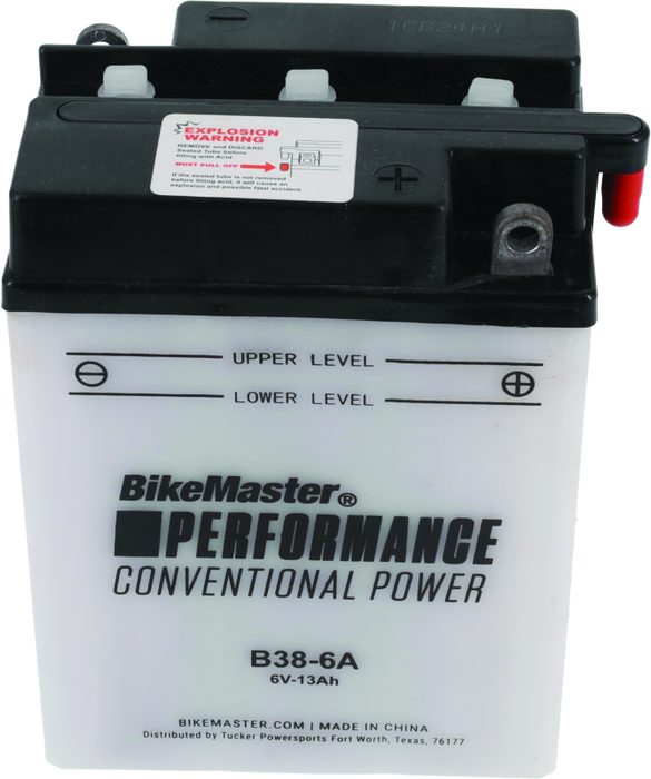 BikeMaster B38-6A Battery 781001