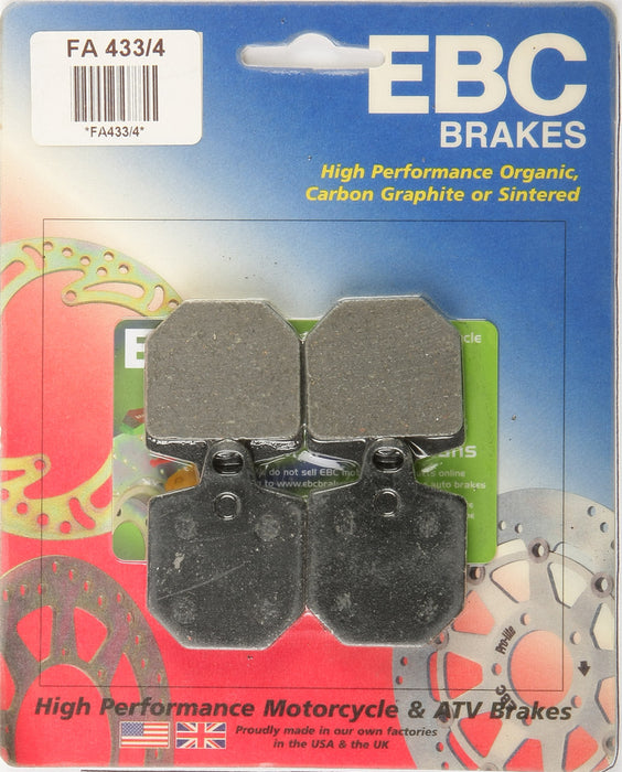 EBC Brakes FA433/4 Disc Brake Pad Set