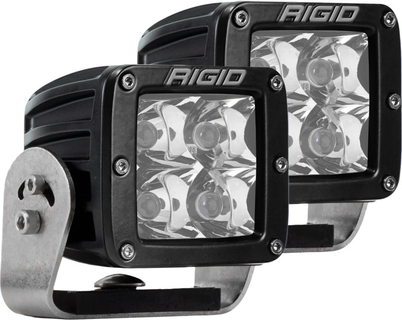 Rigid Industries Dually HD Black- Spot Set of 2 222213