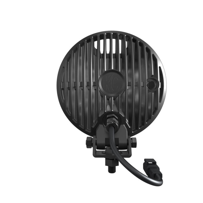 KC HiLiTES SlimLite 6in. LED Light 50w Spot Beam (Single) Black 1100