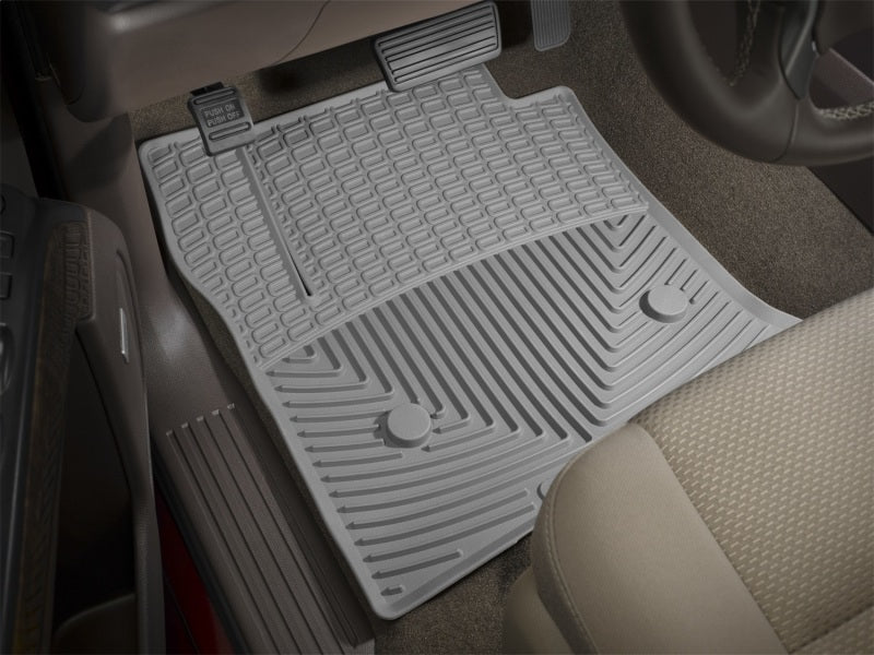 Weather Tech 21+ Compatible with Nissan Rogue Front Rubber Mats (Grey) W575GR