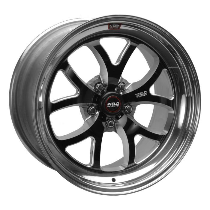 Weld S76 18x10 / 5x4.5 BP / 7.2in. BS Black Wheel (Low Pad) Non-Beadlock 76LB8100A72A