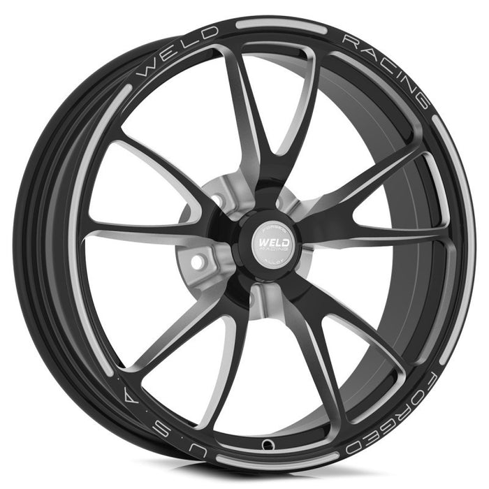 Weld Full Throttle 1-Piece 15x3.5 / 5x4.75 BP / 2.25in. BS Black Wheel Non-Beadlock 82B-15272