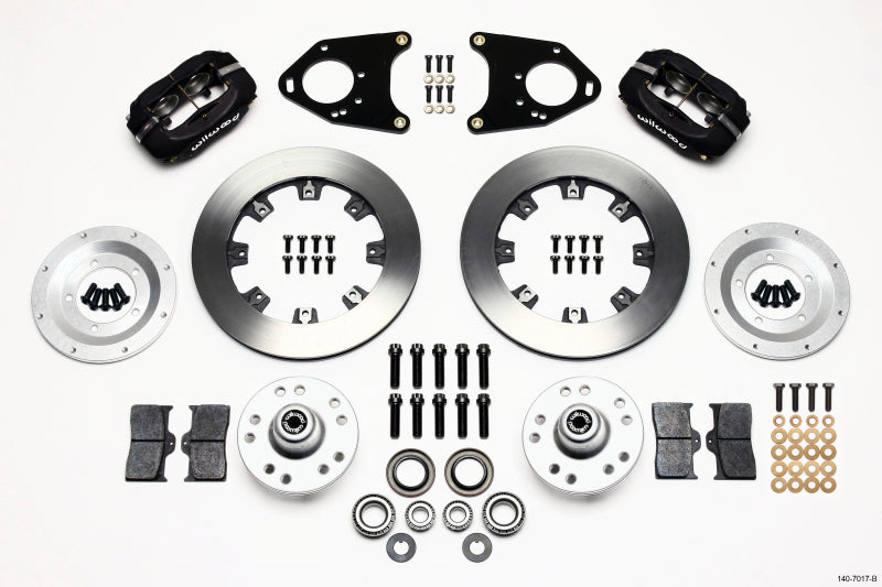 Wilwood Forged Dynalite Front Kit 12.19in 71-80 Pinto/Mustang II Disc & Drum 140-7017-B