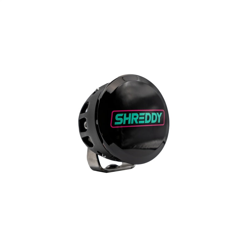 RIGID x SHREDDY 360-Series 4in Lights w/Wt Bcklght (2) + 6 Covers (2 Pink/2 Teal/2 Blk) 36117-SHREDDY