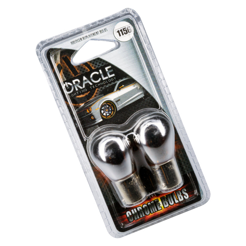 Oracle 1156 Chrome Bulbs (Pair) Amber SEE WARRANTY 5506-005