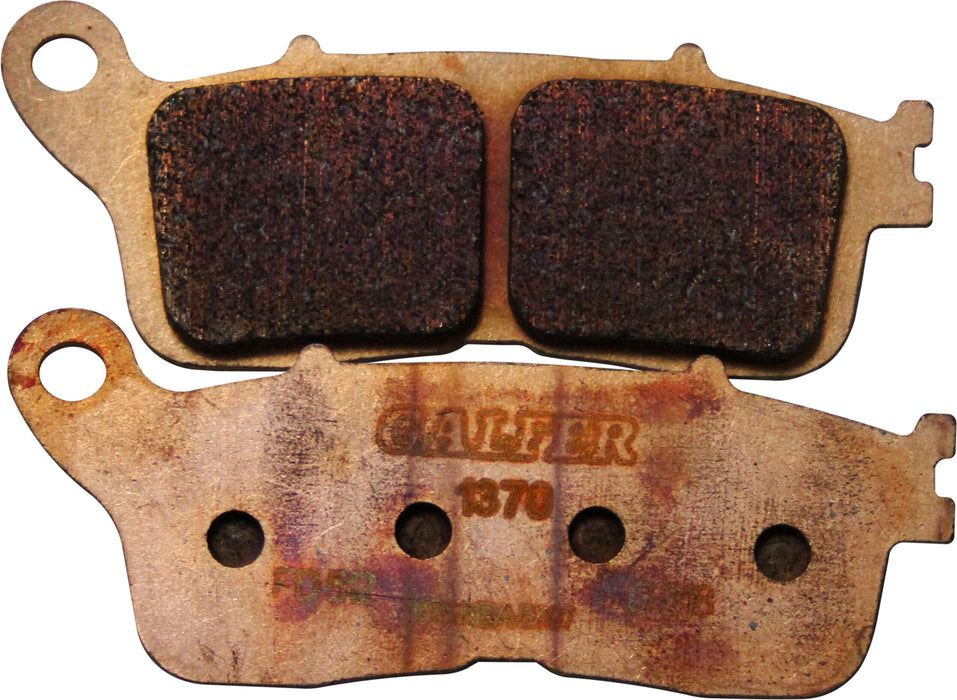 Galfer HH Sintered Brake Pads (Rear G1370) Compatible with 16-17 Honda VFR1200X