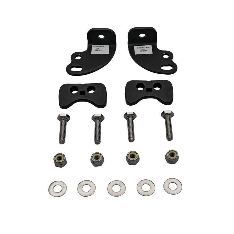 RIGID RDS SR-Series Hardware Kit Black 131626