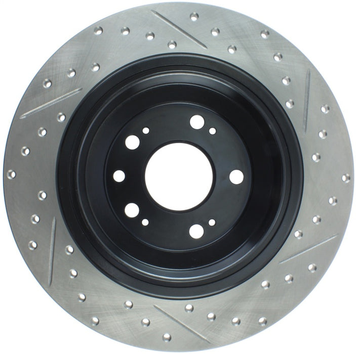 StopTech Slotted & Drilled Sport Brake Rotor 127.40074R