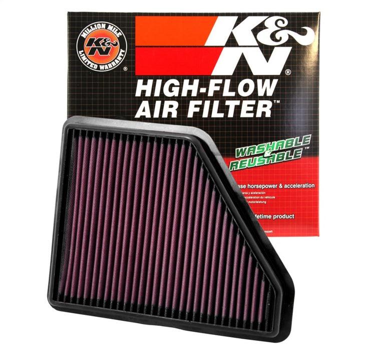 K&N Replacement Air Filter CHEVROLET EQUINOX 2.4L L4 & 3.0L V6; 2010 33-2439