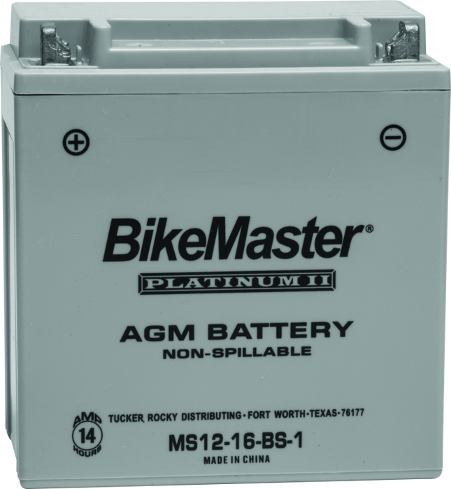 BikeMaster AGM Battery MS12-16-BS-1 780771