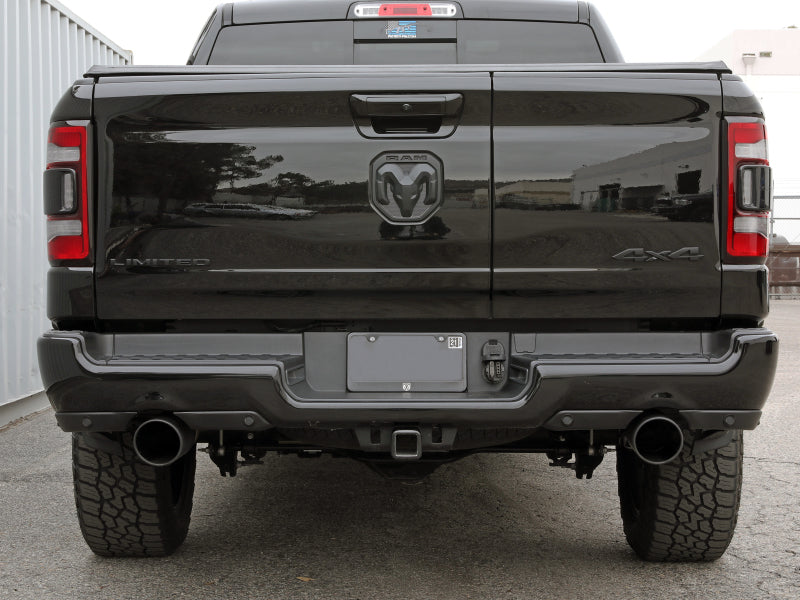 aFe Gemini XV 3in 304 SS Cat-Back Exhaust 19-21 Ram 1500 V8 5.7L Hemi w/ Black Tips 49-32081-B