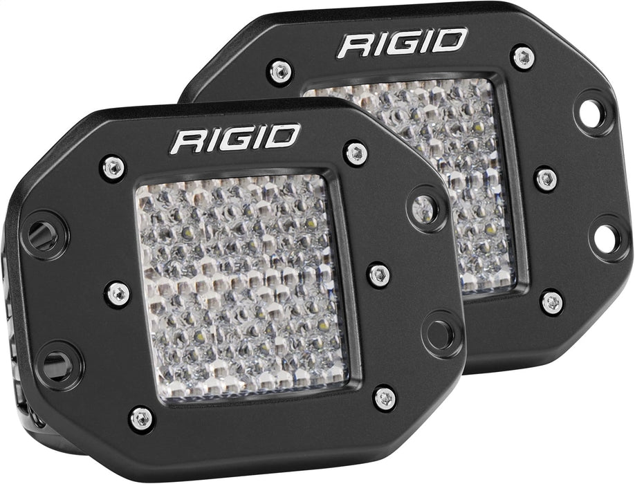 Rigid Industries D2 Flush Mount 60 Deg. Lens
