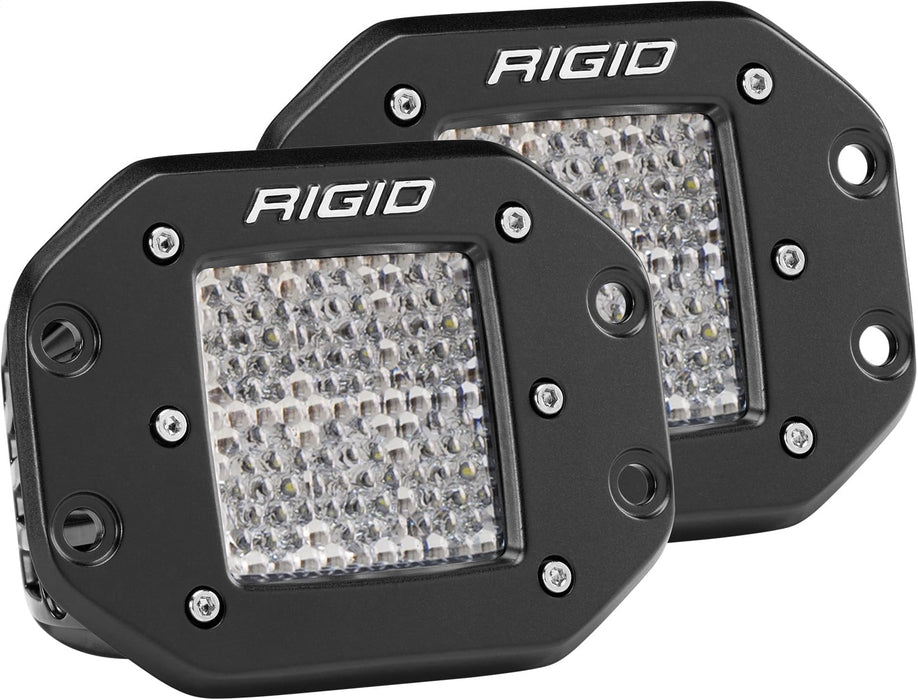 Rigid Industries D2 Flush Mount 60 Deg. Lens