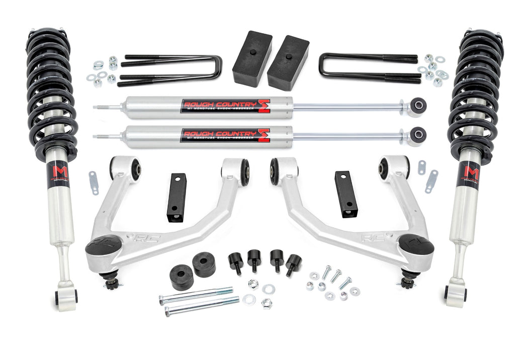 Rough Country 3.5 Inch Lift Kit M1 Struts/M1 Fits toyotaTundra 2WD/4WD (07-21)