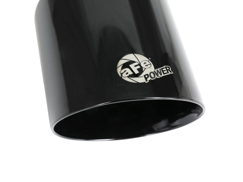 aFe MACH Force-XP 4-1/2in Black OE Replacement Exhaust Tips 15-19 Compatible with Dodge Charger/Hellcat 49C32068-B