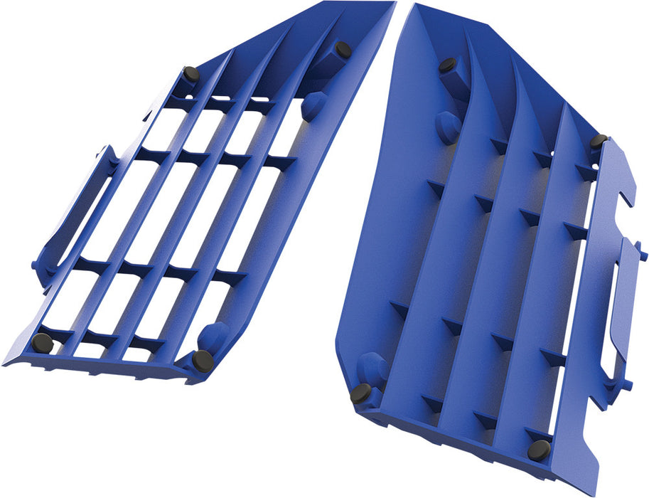 Polisport Radiator Louvers (Blue) Compatible With 14-18 YAMAHA YZ250F