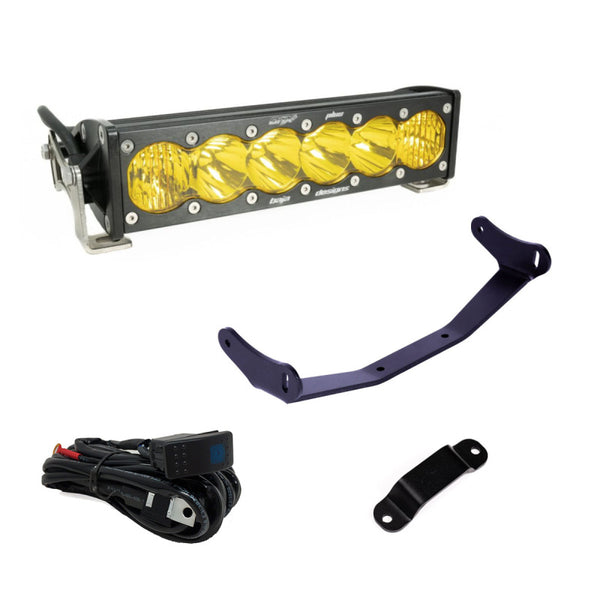 Baja Designs Can-Am Maverick R Amber 10in OnX6+ Shock Tower Kit 448193
