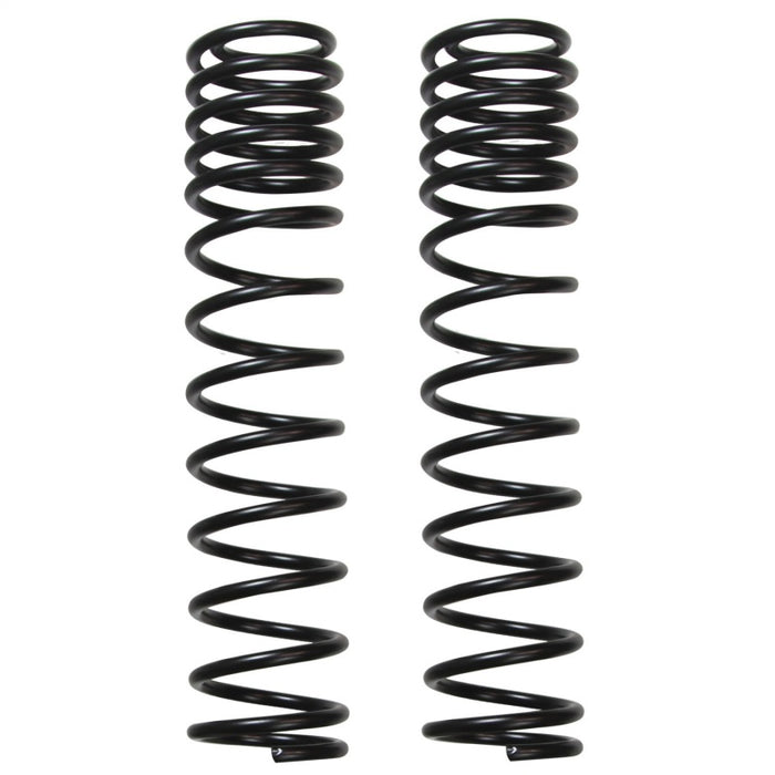 Skyjacker compatible with Jeep Wrangler JL 4 Door Front Dual Rate Long Travel Coil Springs 5 inch Lift JLU50FDR