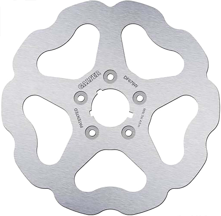 Galfer Solid Mount Wave Brake Rotor - Front (Front) Compatible With 90 HARLEY FLSTC