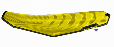 Acerbis X-Seat (Soft) (Yellow/Black) Compatible With 18-19 SUZUKI RMZ450