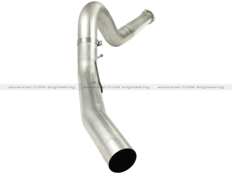 aFe MACHForce XP 5in DPF-Back Stainless Steel Exh Sys, No tip,Ford Diesel Trucks 11-14 V8-6.7L 49-43055