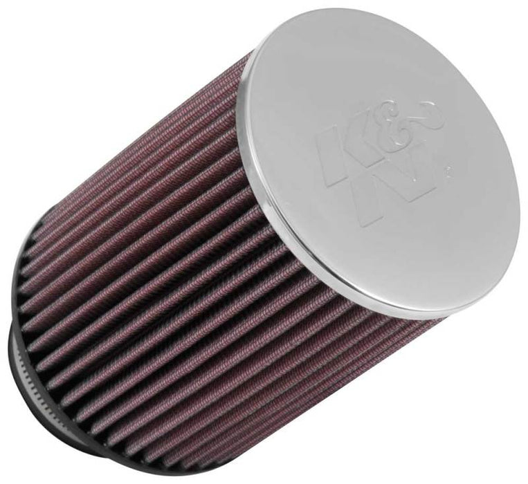 K&N Round Tapered Universal Air Filter 3 inch Flange / 5 inch Base / 4 1/2 inch Top / 6 1/2 inch Hei RF-1030