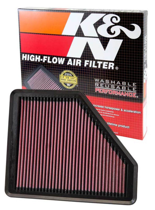 K&N Hyundai Genesis Coupe 2.0T/3.8 Drop In Air Filter 33-2958