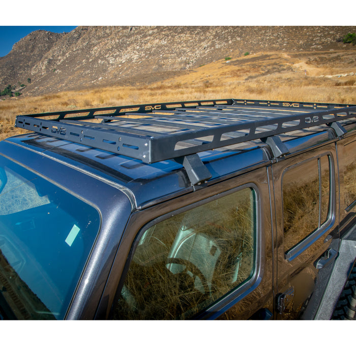 DV8 Offroad 18-21 compatible with Jeep Wrangler JL 4-Door Roof Rack RRJL-01