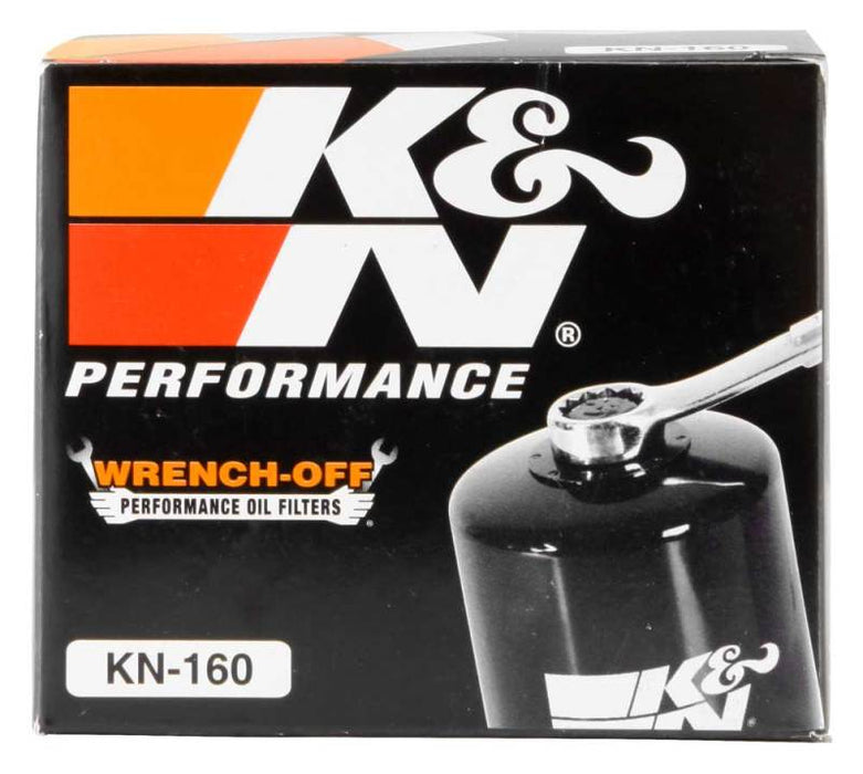 K&N Motorcycle Oil Filter: High Performance, Premium, Designed to be used with Synthetic or Conventional Oils: Fits Select BMW Motorcycles, KN-160