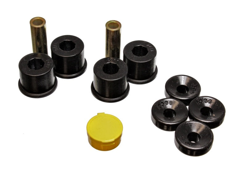 Energy Suspension 99-00 Honda Civic Si Black Front Shock Bushing Set 16.8111G