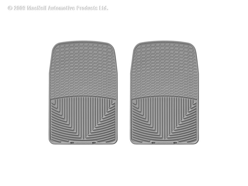 WeatherTech 98 Lincoln Navigator Front Rubber Mats Grey W9GR