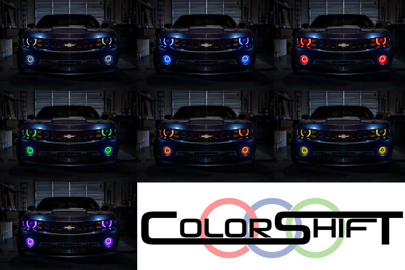 Oracle Chevrolet Camaro RS 10-13 Halo Kit ColorSHIFT w/o Controller SEE WARRANTY 2641-334