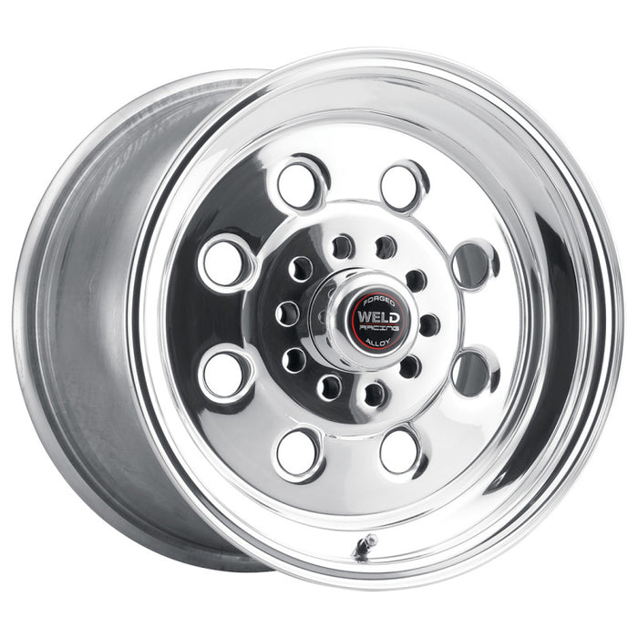 Weld Draglite 15x15 / 5x4.5 & 5x4.75 BP / 7.5in. BS Polished Wheel Non-Beadlock 90-515354