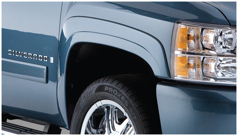 Bushwacker 07-13 Chevy Silverado 1500 Fleetside OE Style Flares 4pc 69.3in Bed Black 40941-02