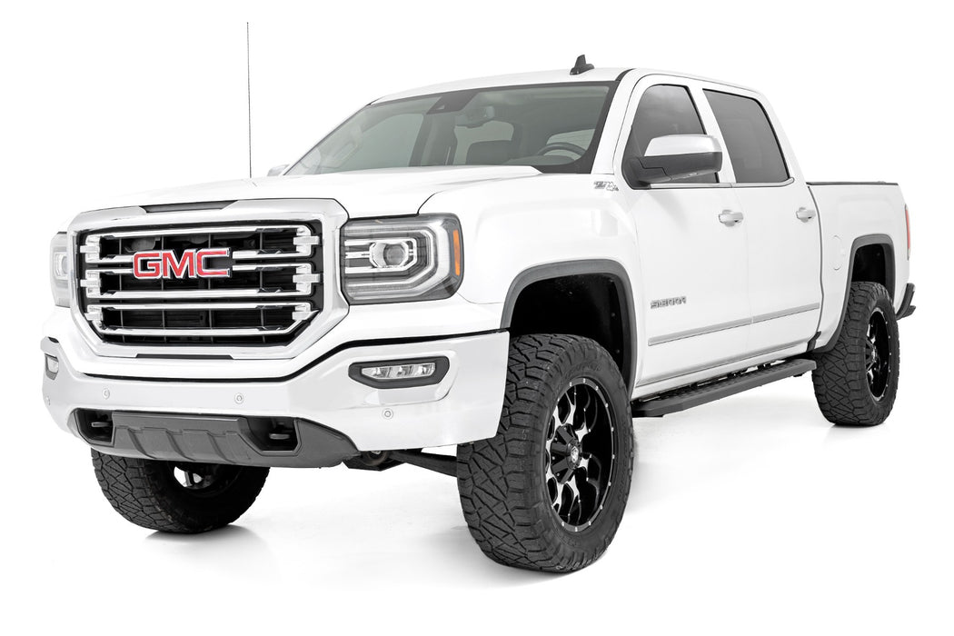 Rough Country Rpt2 Running Boards Crew Cab Chevy/fits gmc 1500/2500Hd/3500Hd (07-18) 44001