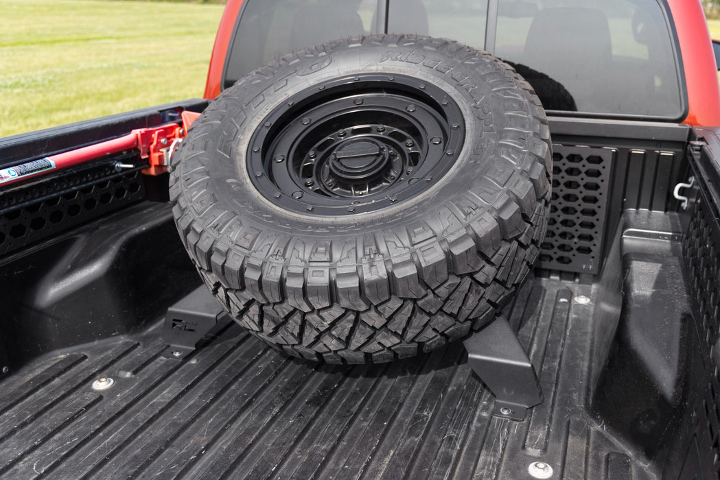 Rough Country Bed Mount Spare Tire Carrier Fits toyotaTacoma 2WD/4WD (2016-2023)