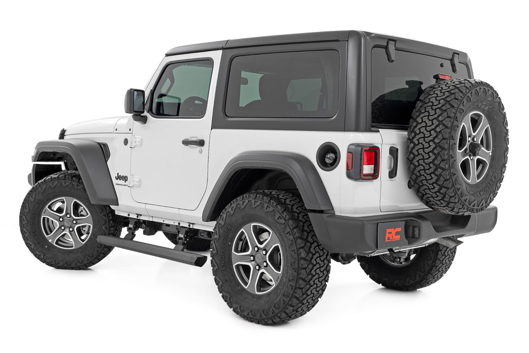 Rough Country Power Running Boards Lighted 2 Door compatible with Jeep Wrangler Jl (18-23) PSR61030