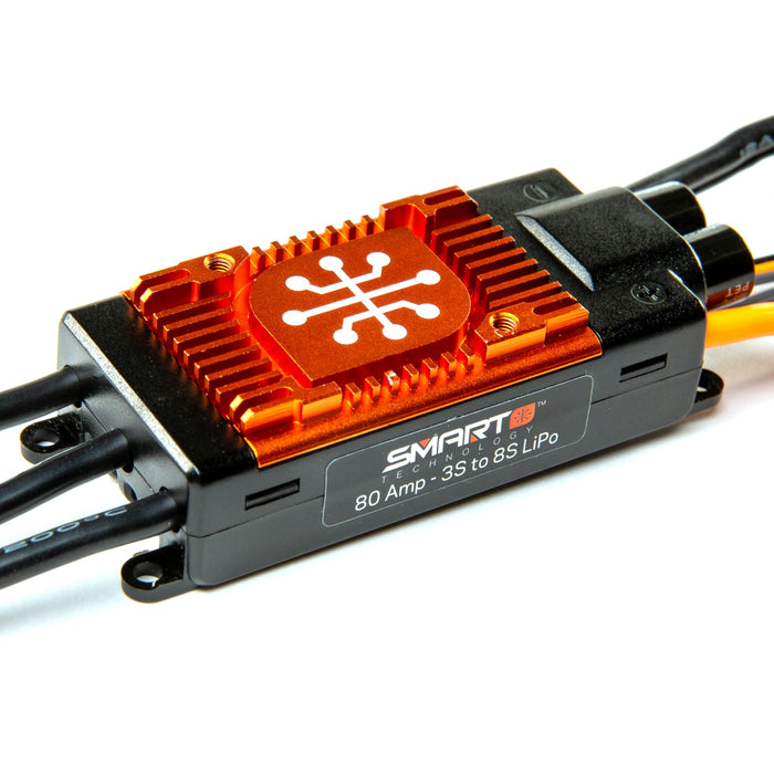 Spektrum SMART Avian 80 Amp Brushless Smart ESC 3S-8S SPMXAE1080 Speed Controls Aircraft