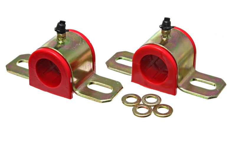 Energy Suspension 32Mm Greaseable S/B Set Red 9.5166R