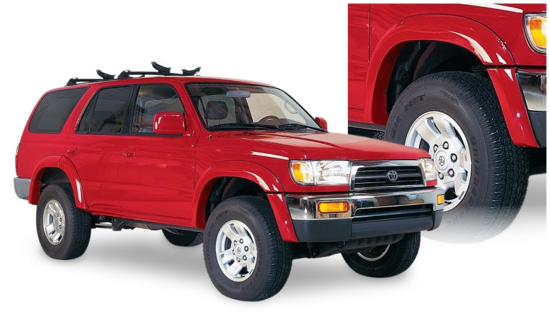 Bushwacker 96-02 Toyota 4Runner Extend-A-Fender Style Flares 4pc Black 31913-11