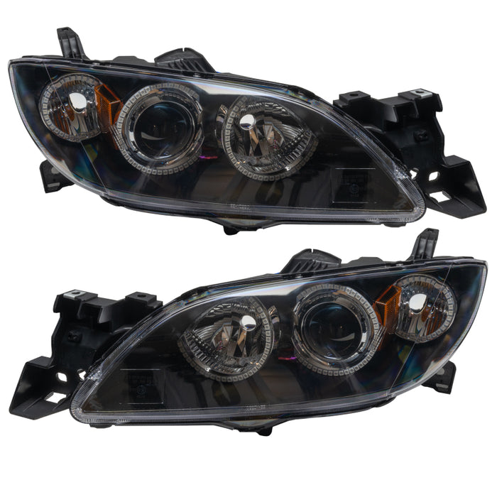 Oracle 04-09 Mazda 3 SMD HL 4DR Halogen Style ColorSHIFT SEE WARRANTY 8174-330